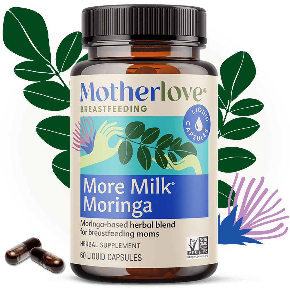 More Milk® Moringa - Liquid Capsules