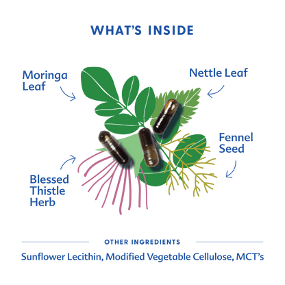 More Milk® Moringa - Liquid Capsules