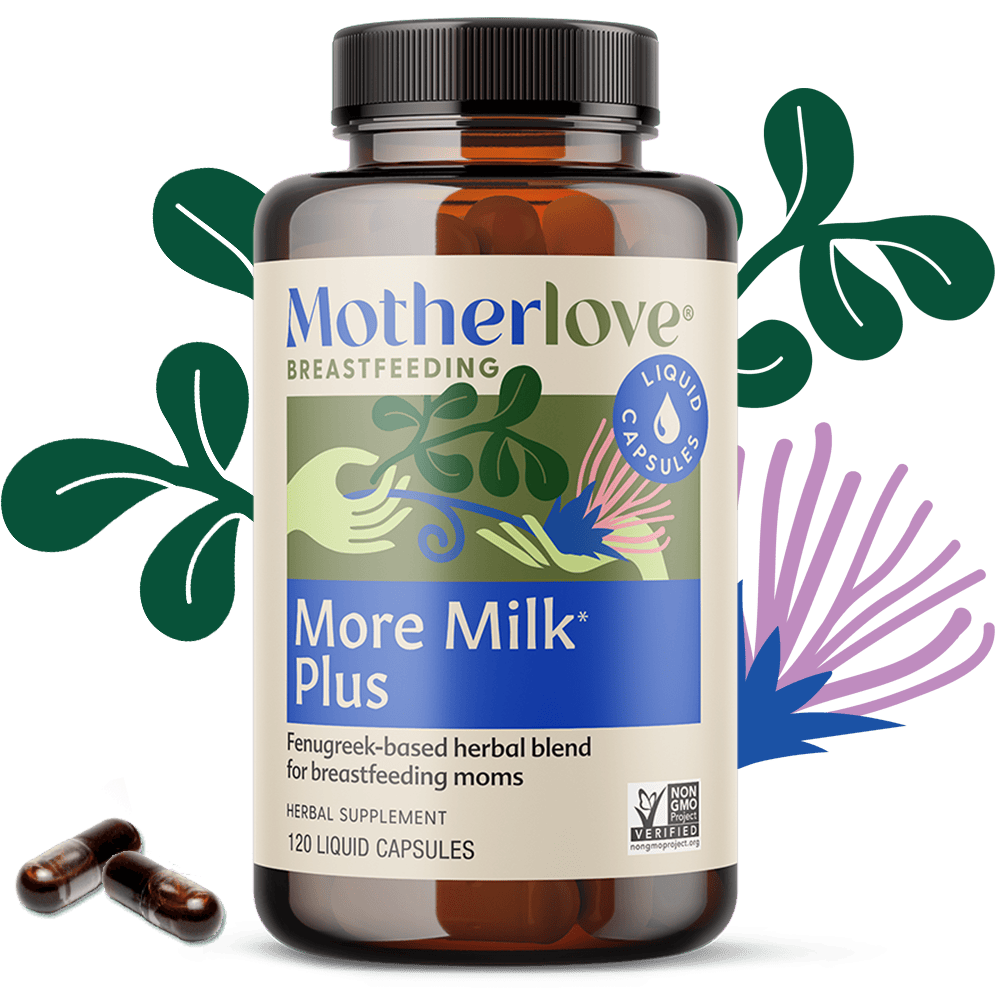 Motherlove Herbal Company Breastfeeding More Milk Plus® - Liquid Capsules