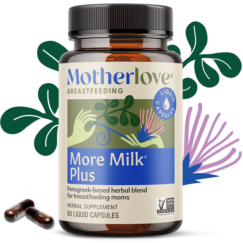 Motherlove Herbal Company Breastfeeding More Milk Plus® - Liquid Capsules