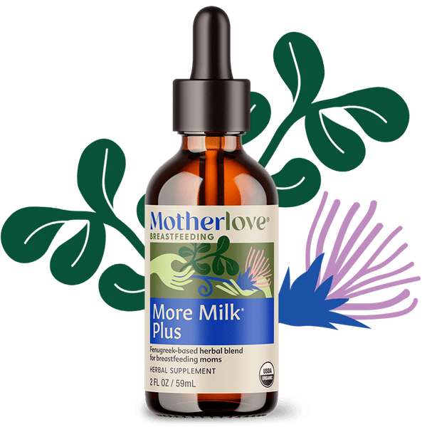 Motherlove Herbal Company Breastfeeding More Milk Plus® - Tincture