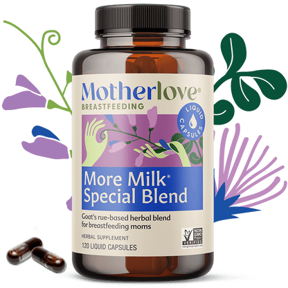Motherlove Herbal Company Breastfeeding More Milk® Special Blend - Liquid Capsules