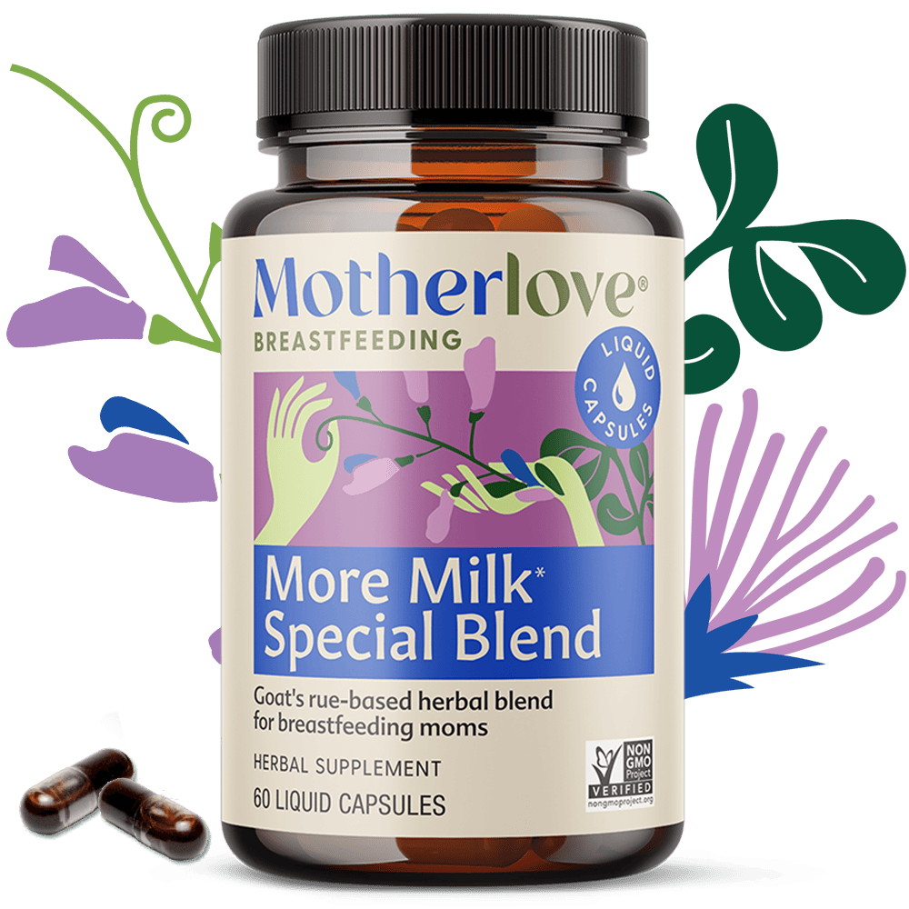 Motherlove Herbal Company Breastfeeding More Milk® Special Blend - Liquid Capsules