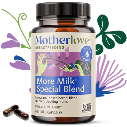Motherlove Herbal Company Breastfeeding More Milk® Special Blend - Liquid Capsules