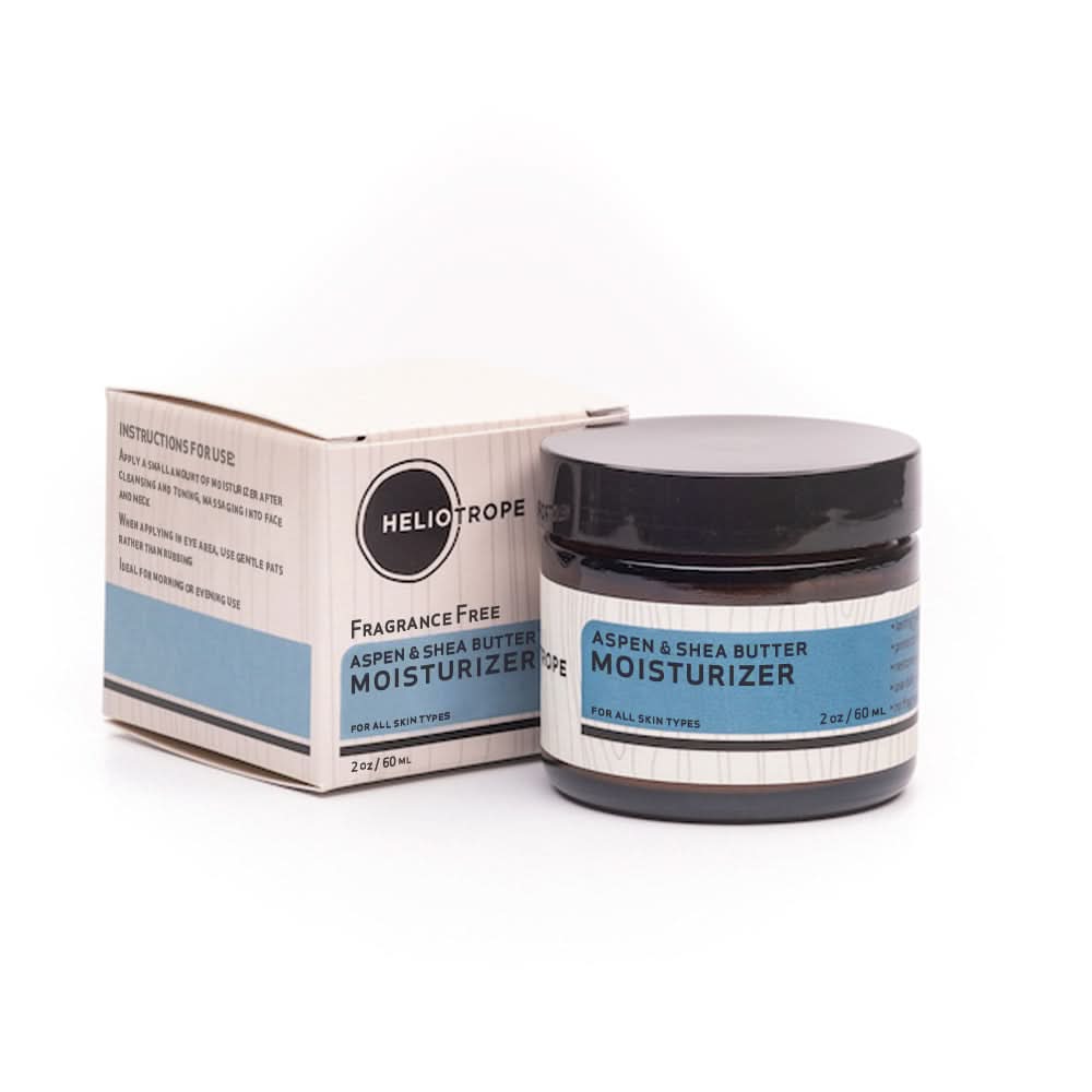 Heliotrope SF Facial Moisturizer Aspen &amp; Shea Butter Moisturizer