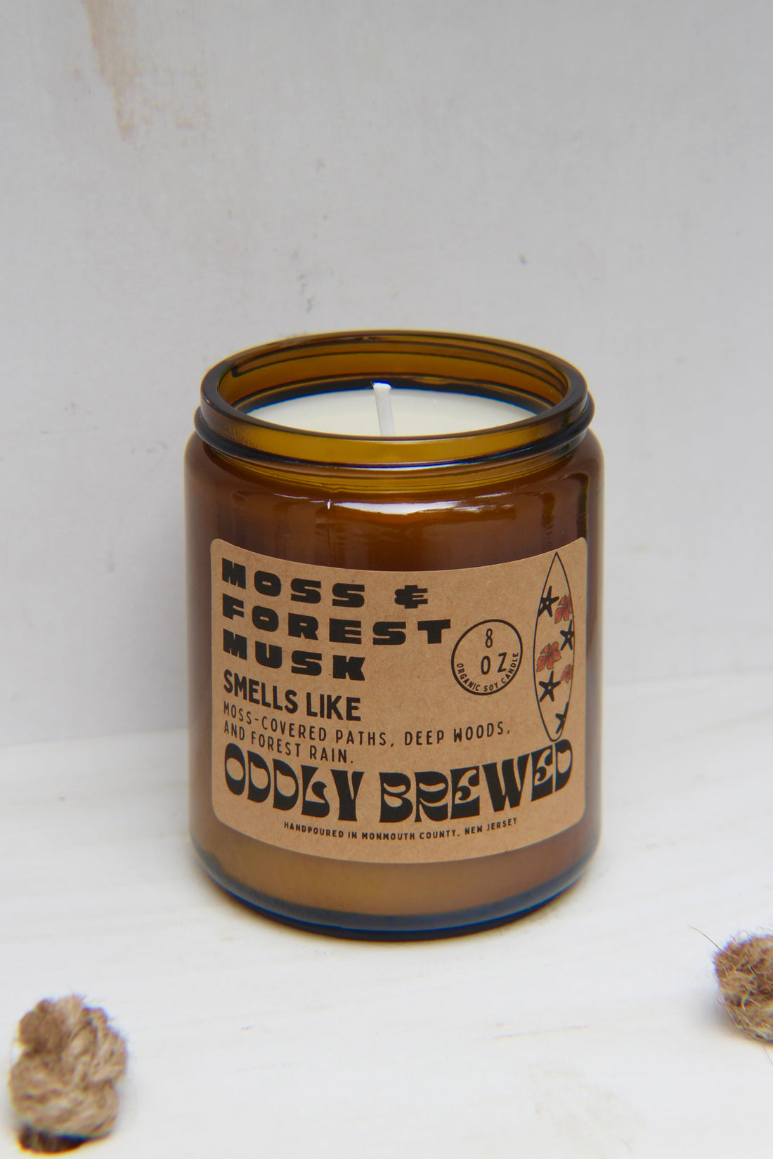 Moss &amp; Forest Musk Soy Candle