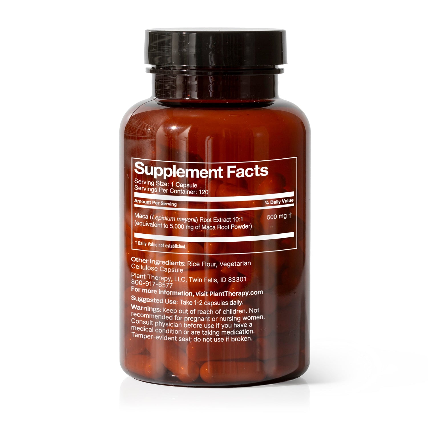 Maca Root Herbal  Capsules - My American Goods