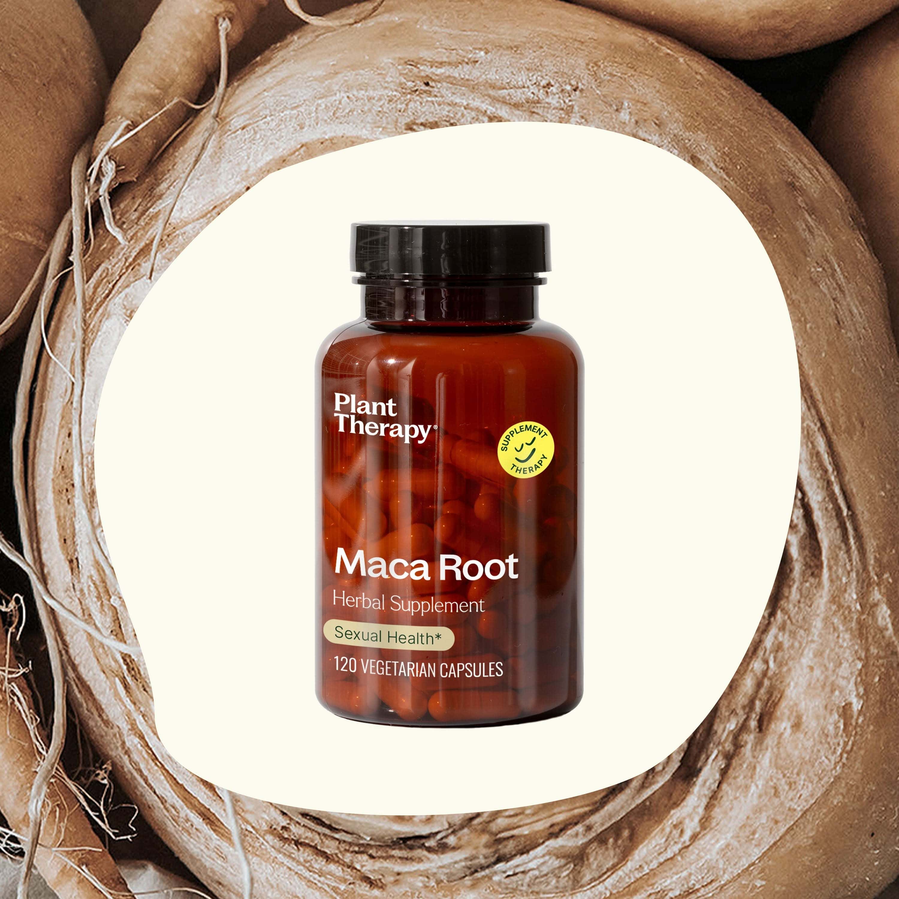 Plant Therapy Supplement 120 ct Maca Root Herbal  Capsules