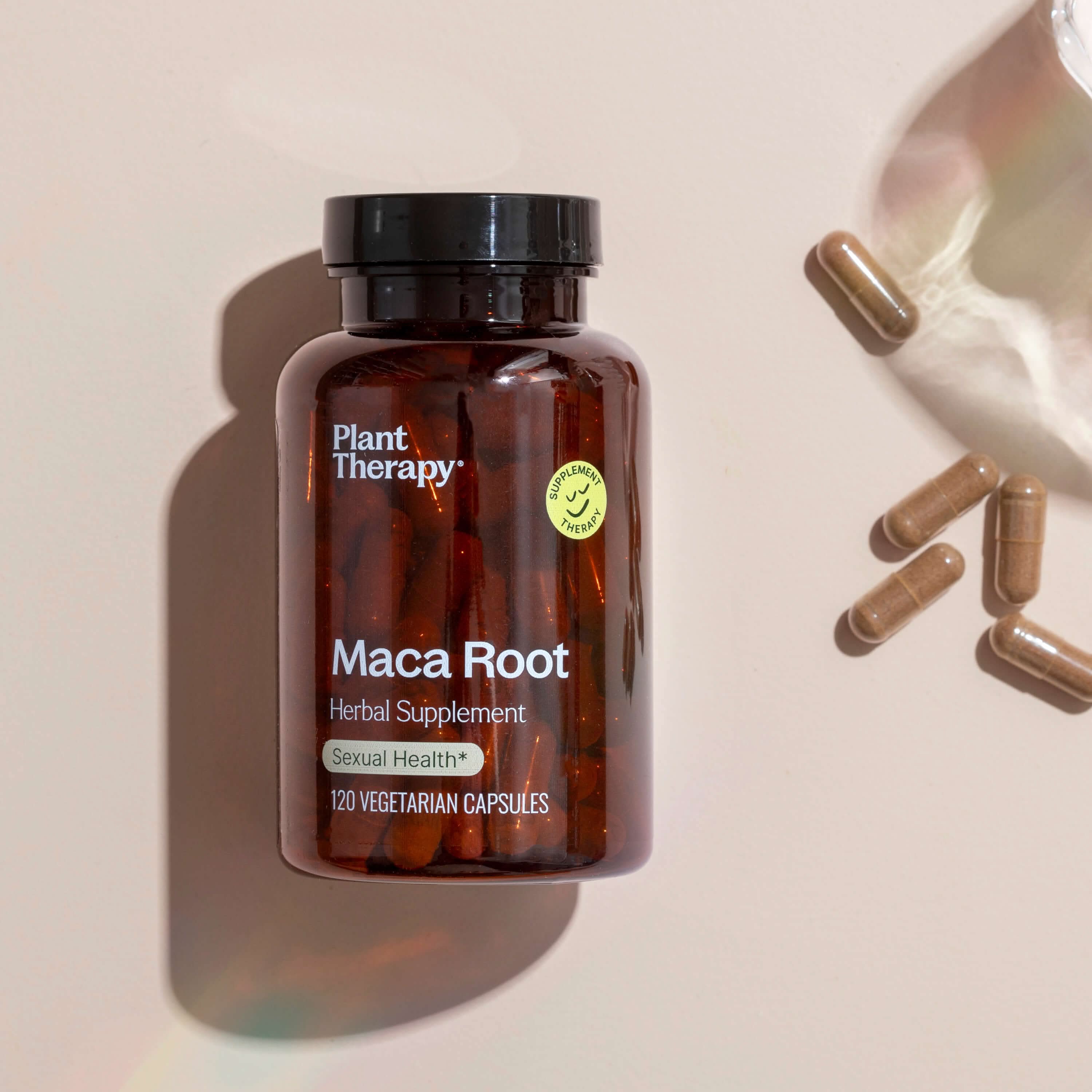 Plant Therapy Supplement 120 ct Maca Root Herbal  Capsules