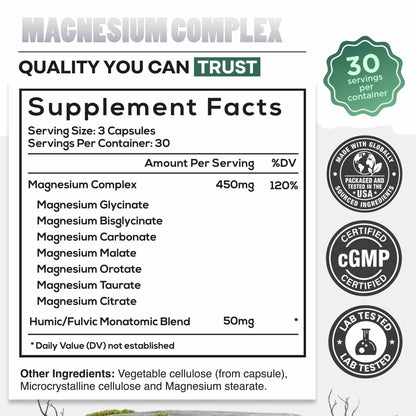 Magnesium Complex | 7-in-1 Complete Spectrum Formula