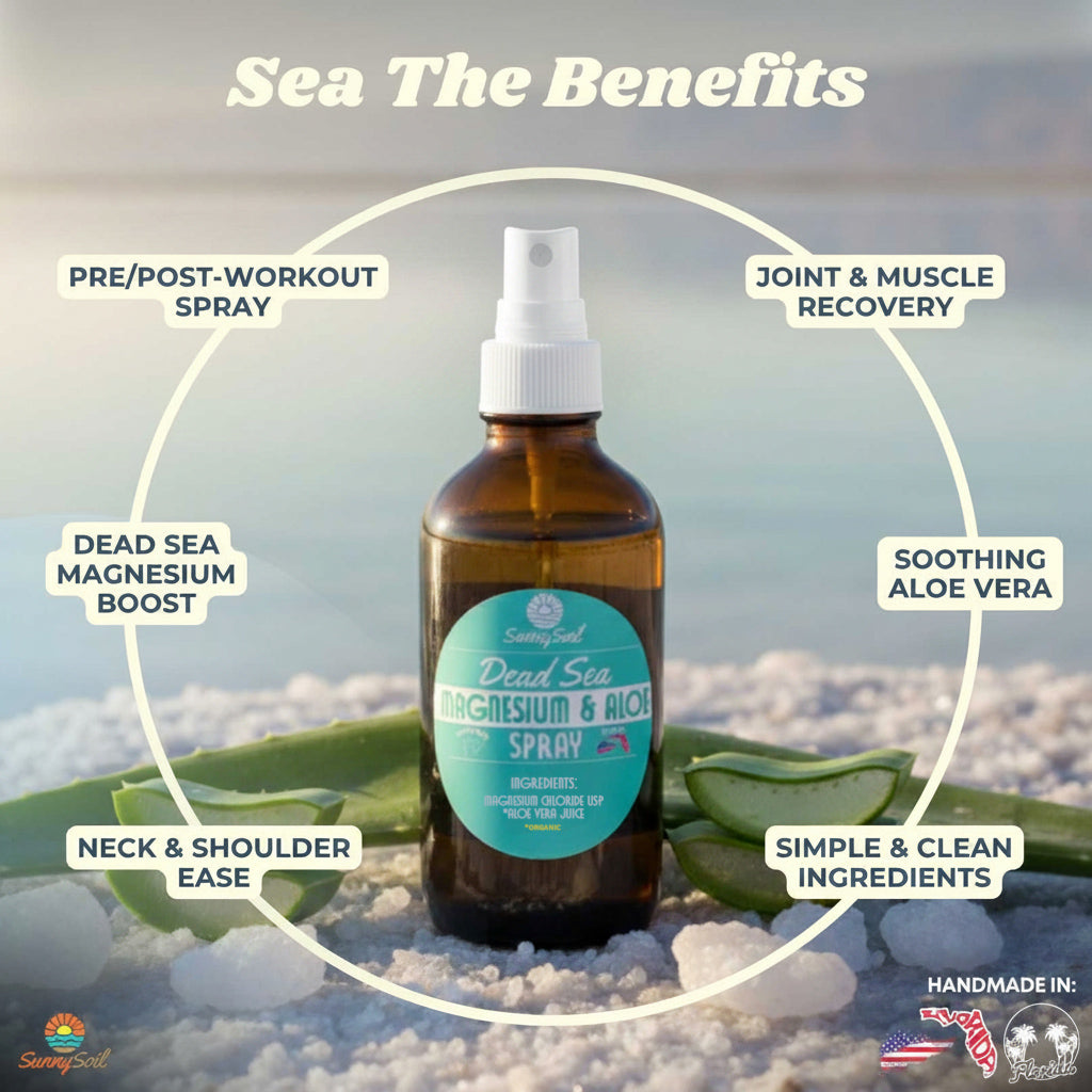 *NEW* Dead Sea Magnesium &amp; Aloe Spray (4oz)