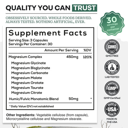 Magnesium Complex | 7-in-1 Complete Spectrum Formula