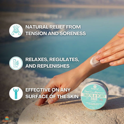 Dead Sea Magnesium Tallow &amp; Honey Balm