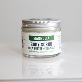 Magnolia Sea Salt Hand &amp; Body Scrub 2.6oz - My American Goods