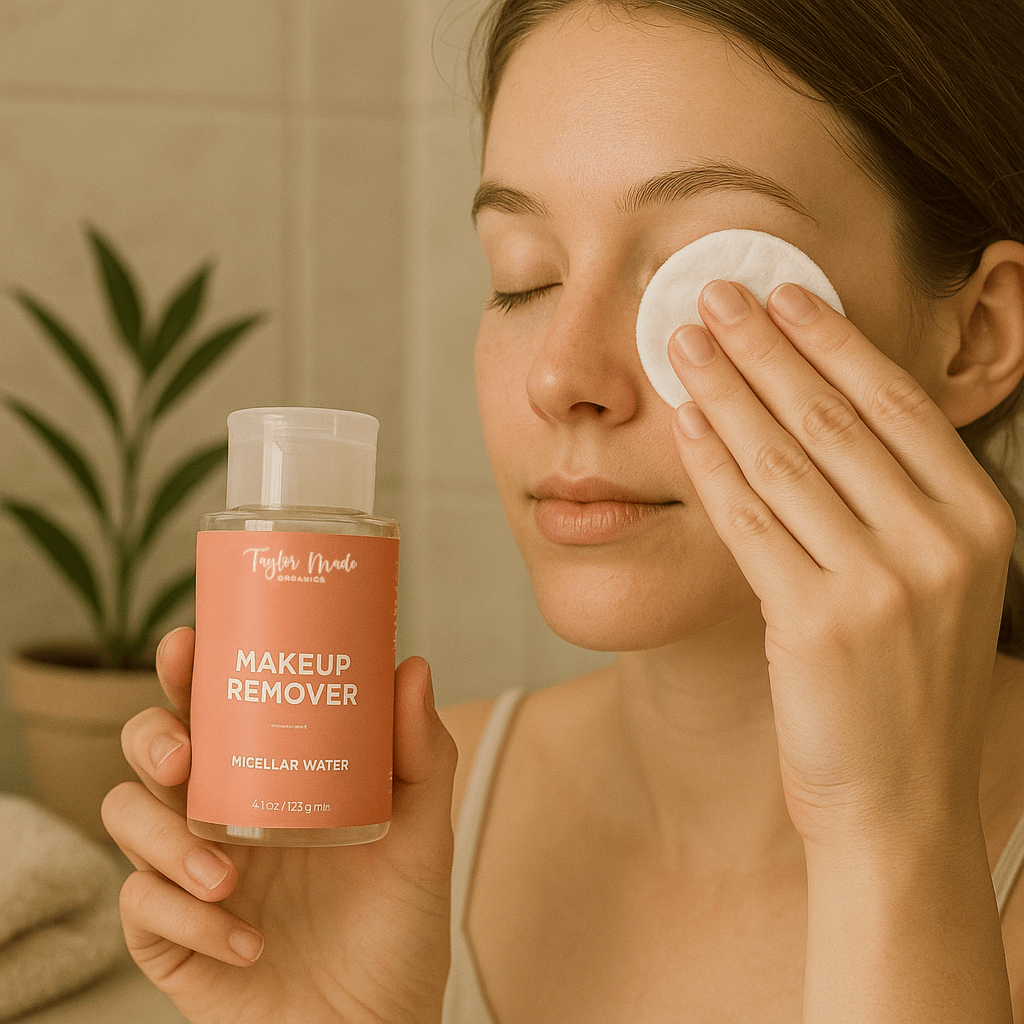 Taylor Made Organics makeup Makeup Remover with micellar water