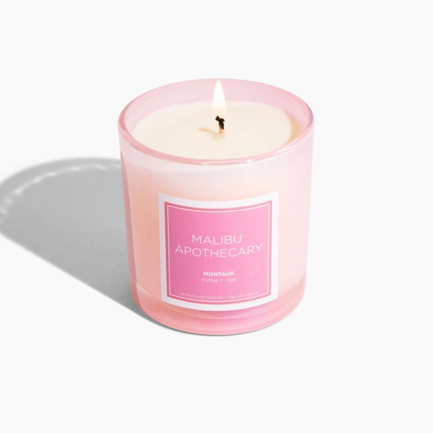 Malibu Apothecary Pink Iridescent Pink Candle