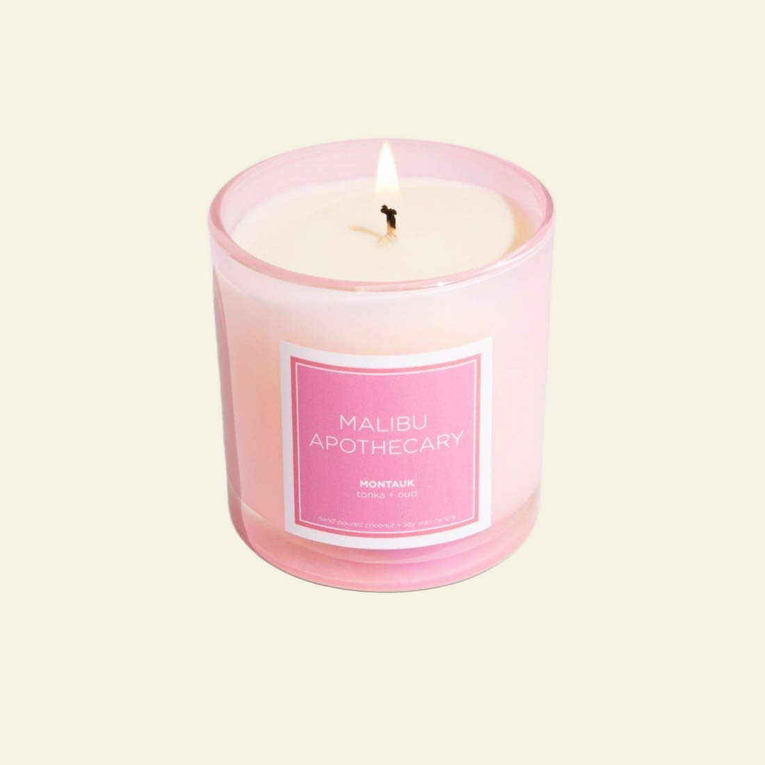 Iridescent Pink Candle