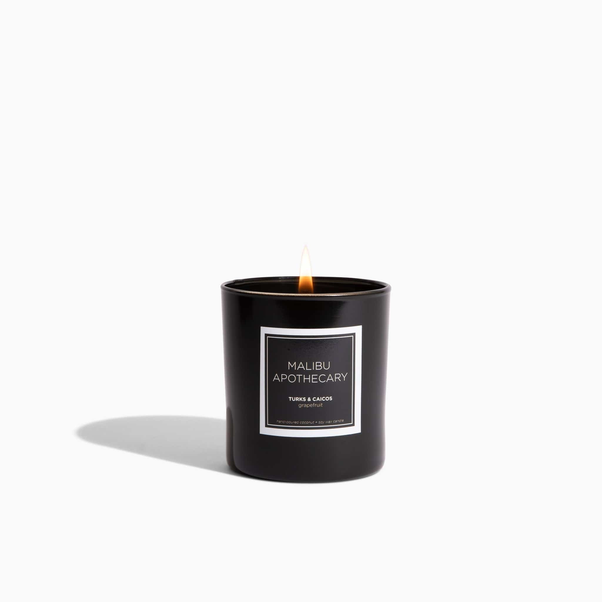 Malibu Apothecary High Gloss Black Gloss Candle