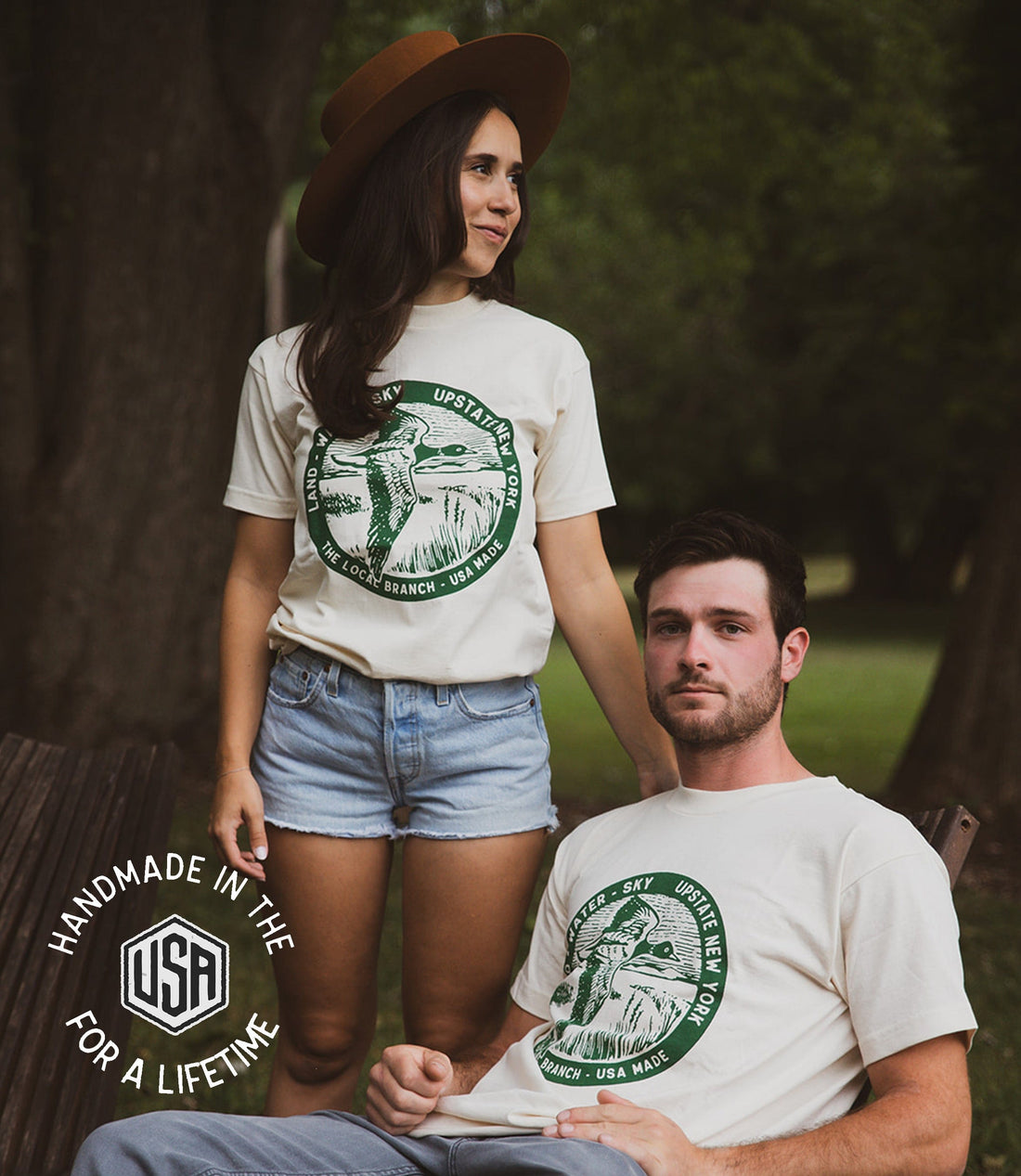 The Local Branch Tee Mallard Tee - USA Made