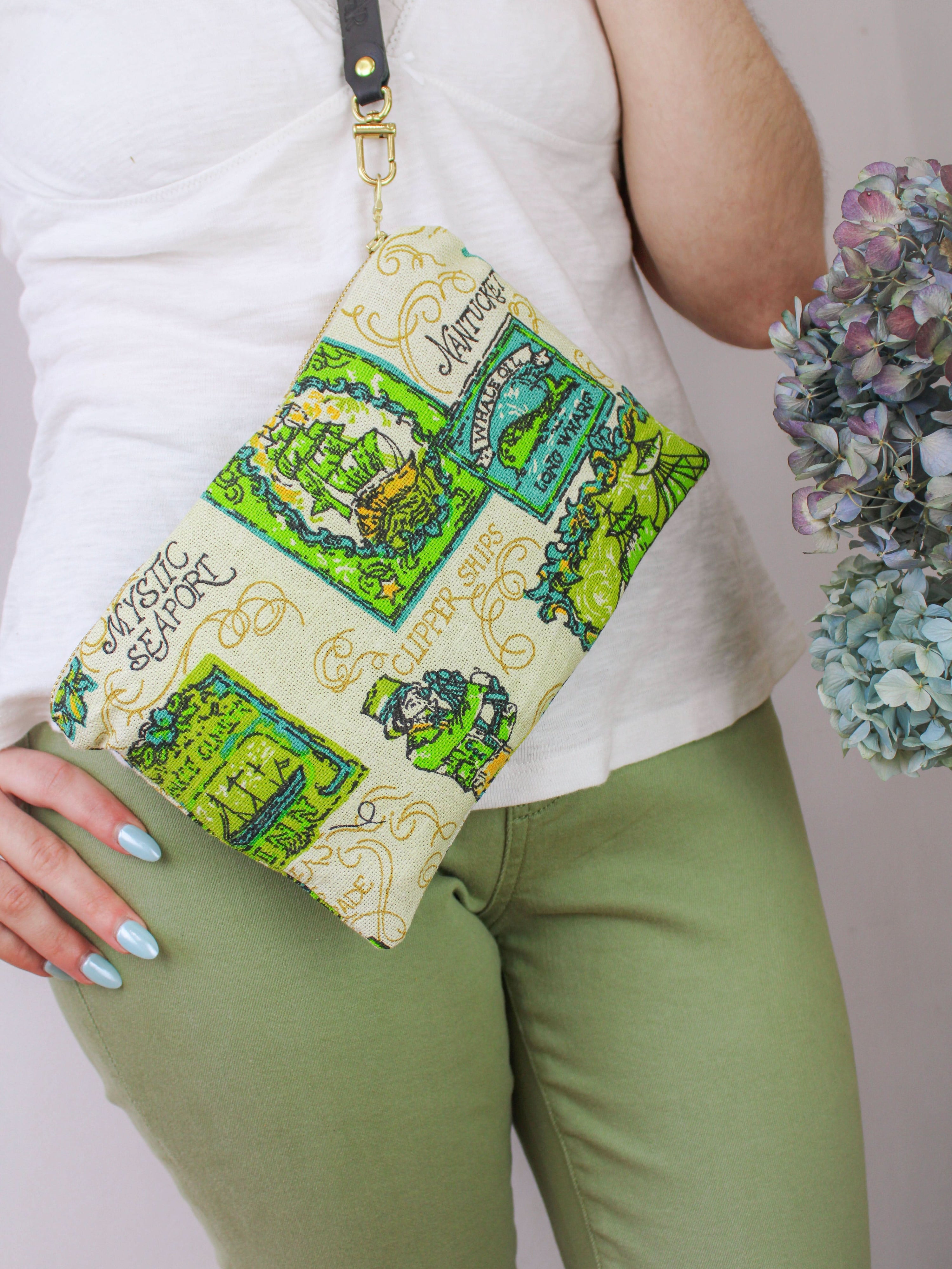 Ash &amp; Rose purse Maritime Heritage Wristlet Purse