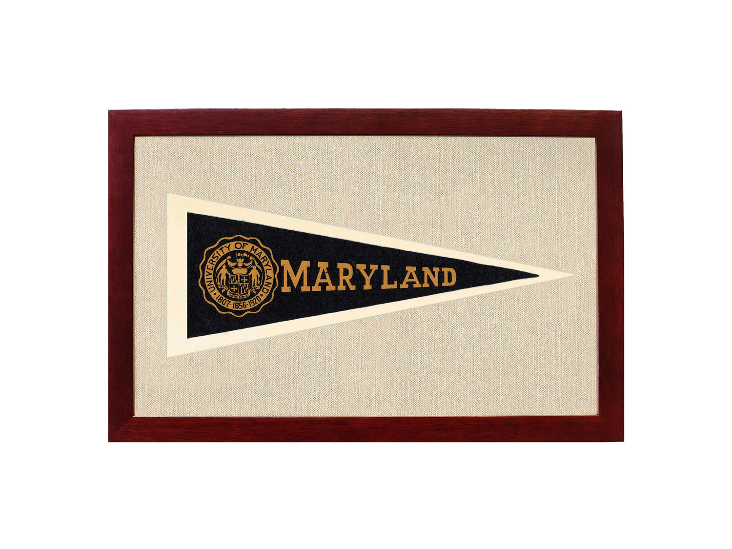 Vintage University of Maryland Pennant