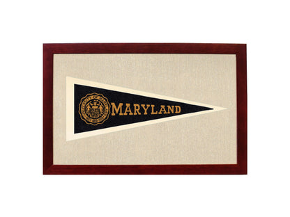 Vintage University of Maryland Pennant