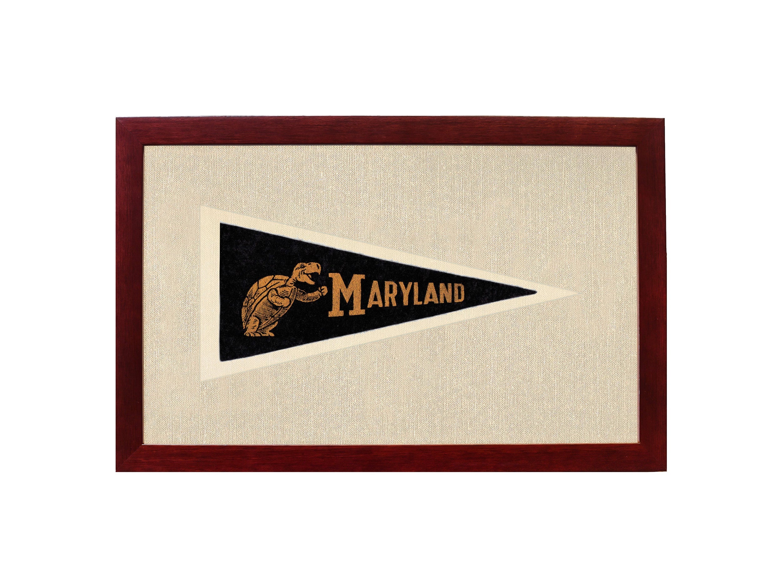 Vintage University of Maryland Pennant