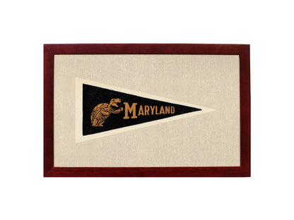 Vintage University of Maryland Pennant