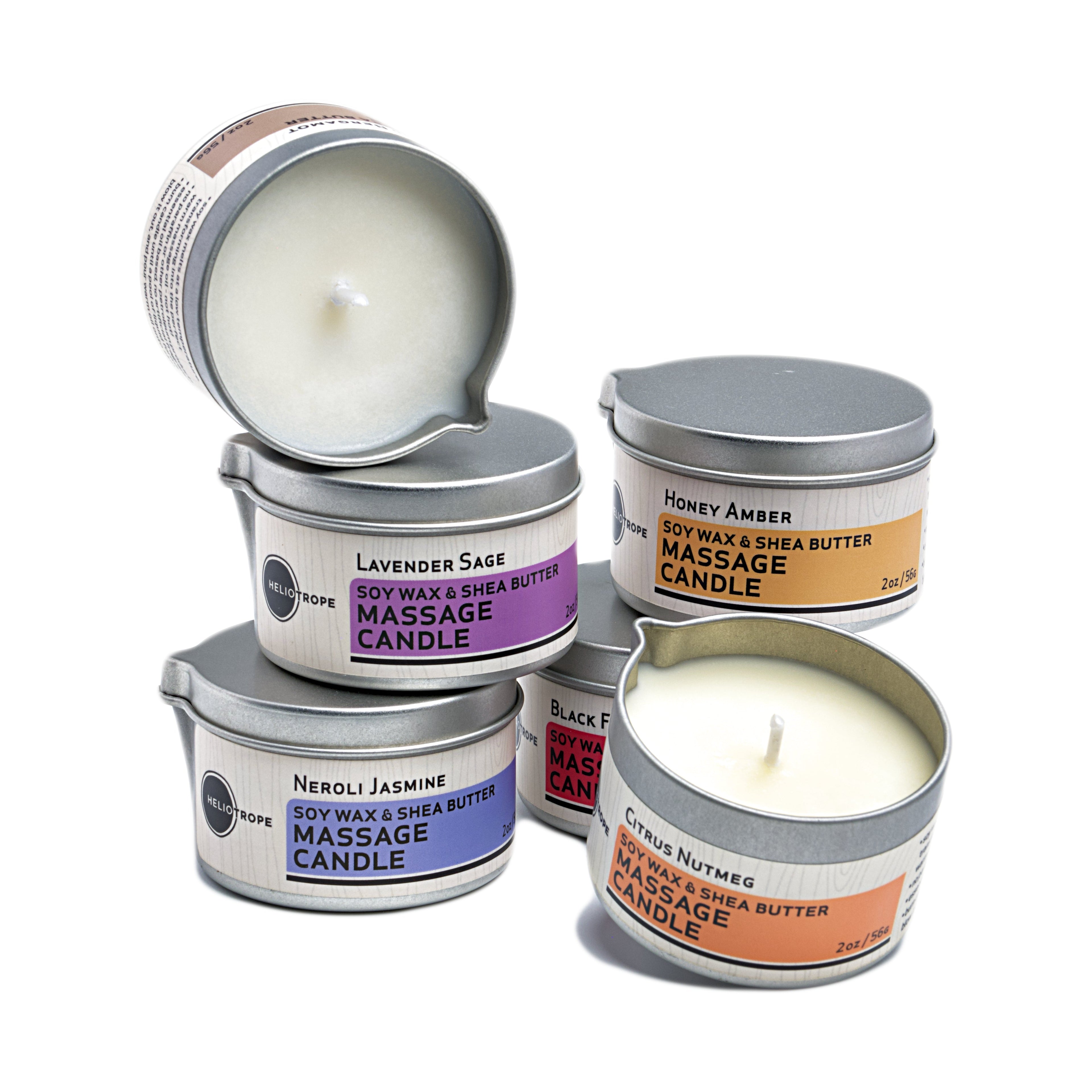 soy massage candle pour spout