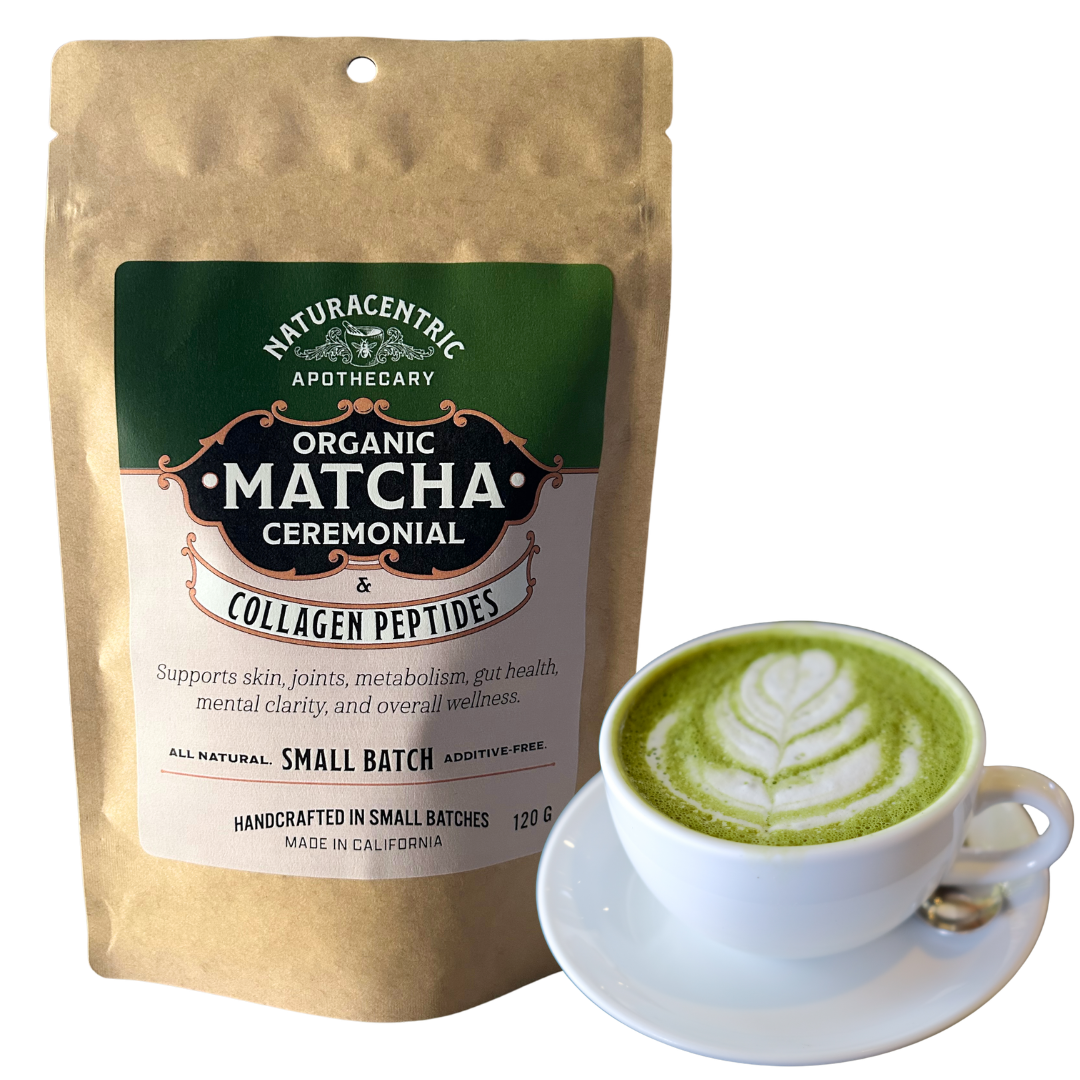 Organic Ceremonial Matcha &amp; Collagen Peptides