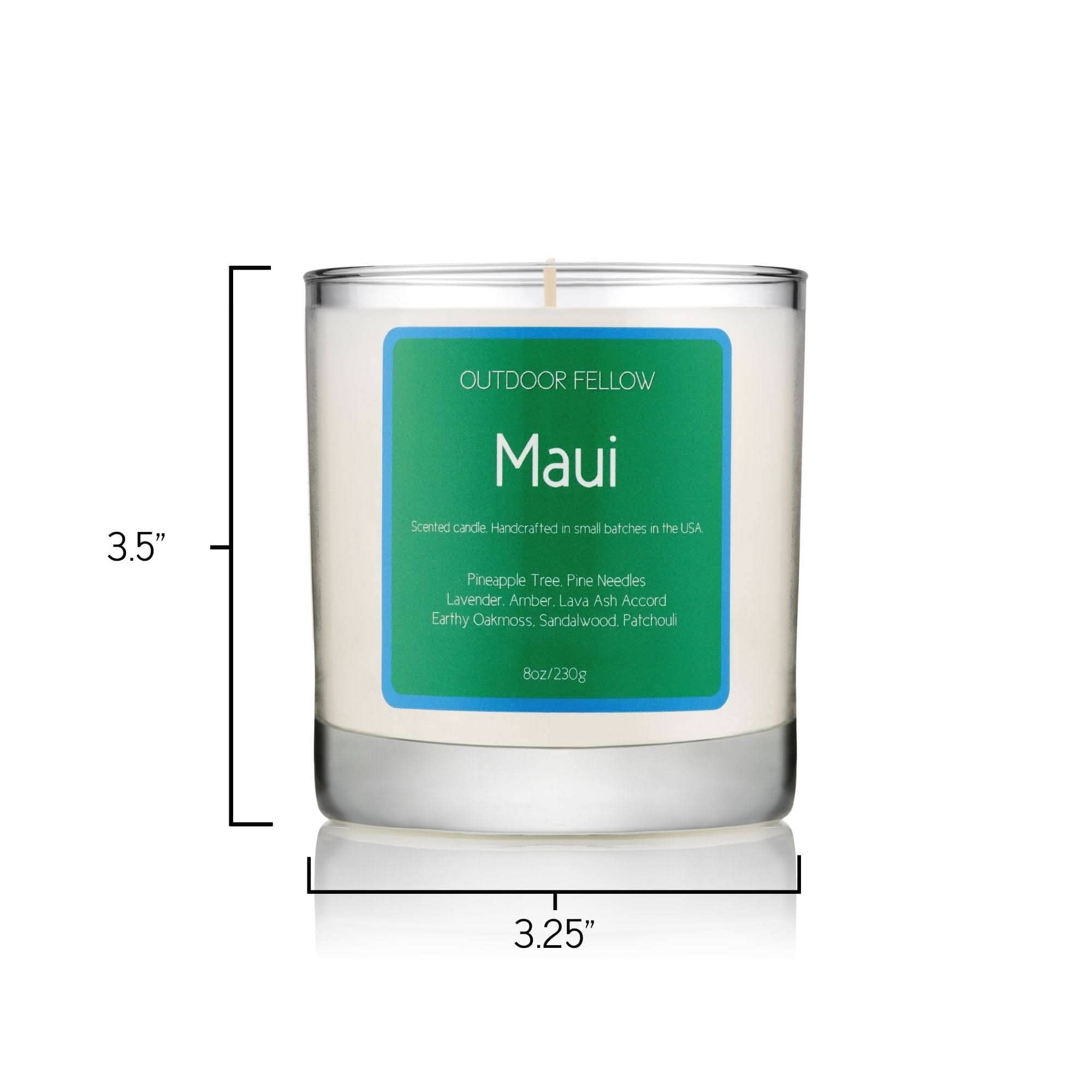 Outdoor Fellow Candles Maui Scented Candle