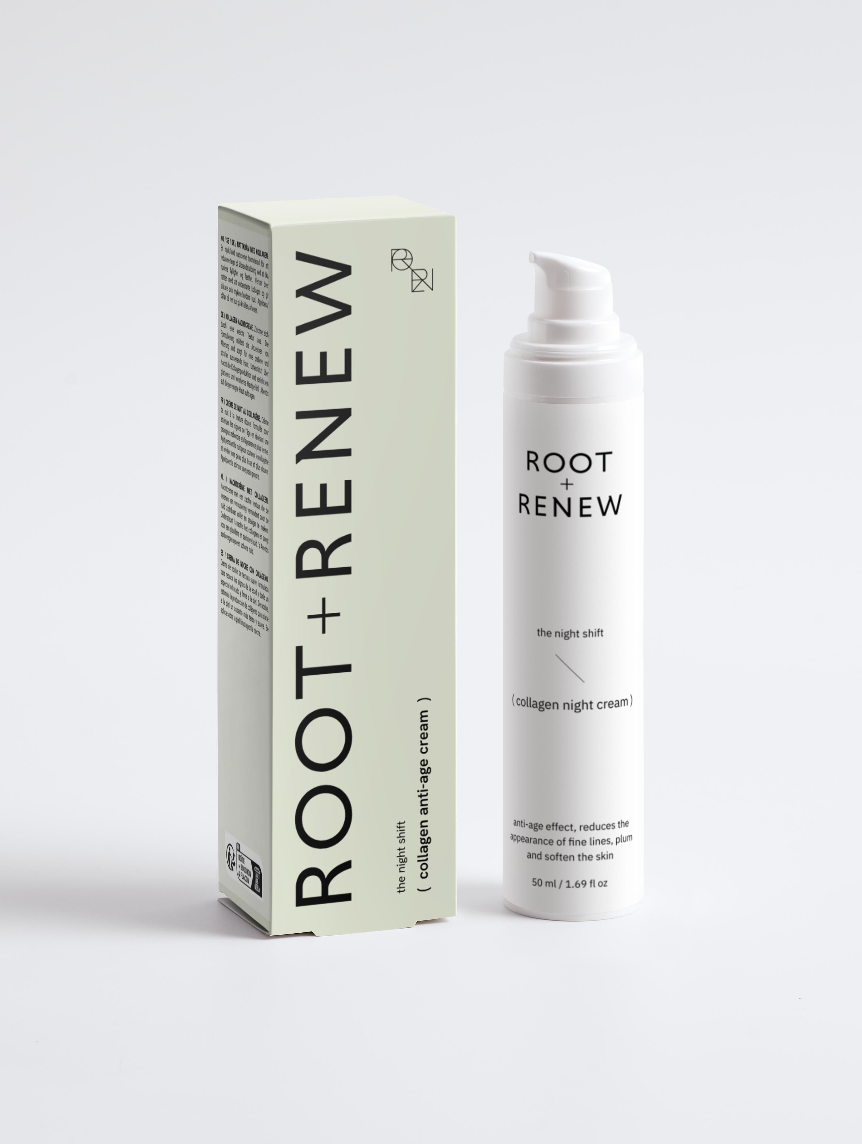 The Night Shift – Collagen Anti-Age Night Cream - My American Goods