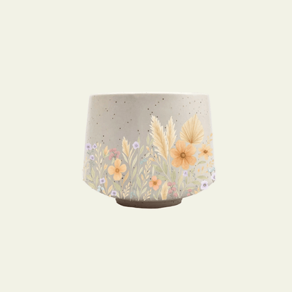 Golden Meadow Stoneware Cup