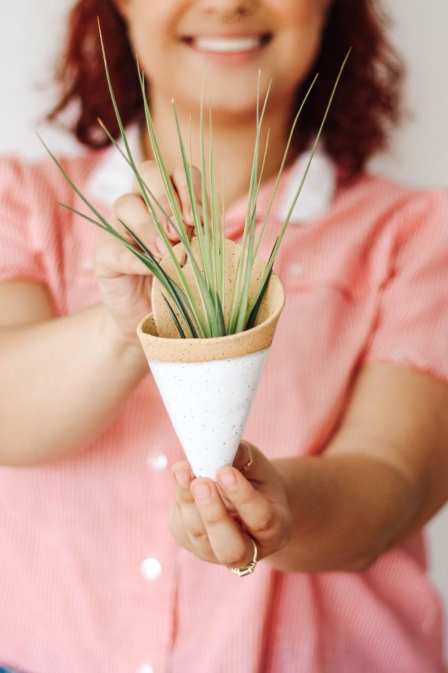 Medium Ceramic Wall Planter