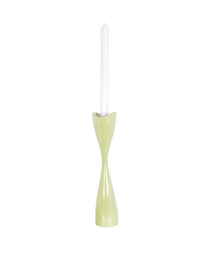 Tulip Candlestick Holders in Melon Ball