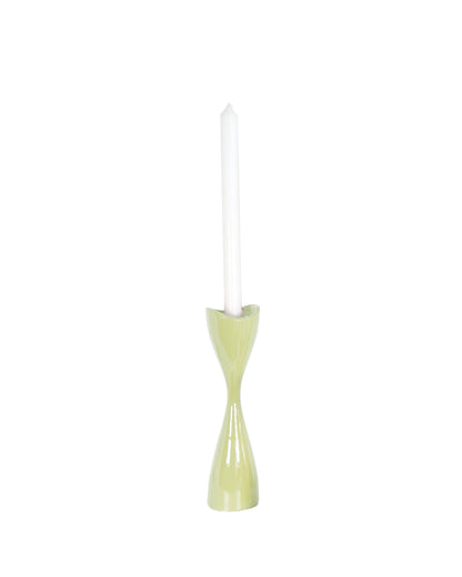 Tulip Candlestick Holders in Melon Ball