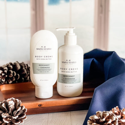 Simply Stated Creations Moisturizers Bergamot + Oakmoss Men’s Body Creme