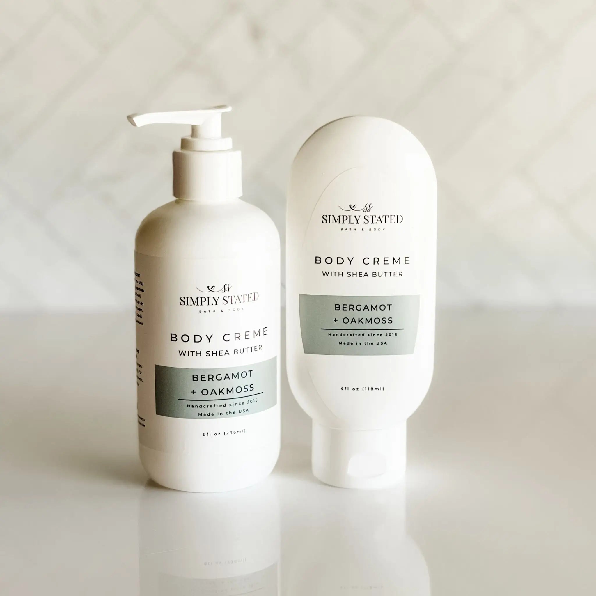 Simply Stated Creations Moisturizers Bergamot + Oakmoss Men’s Body Creme