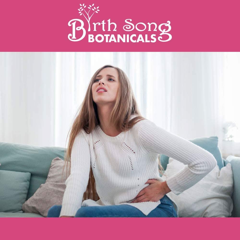 Birth Song Botanicals Co. Tinctures Menstrual Harmony Herbal Supplement To Support a Regular Menstrual Cycle, Hormone Harmony, PMS, Healthy Menstruation and Ovulation* 2 oz.