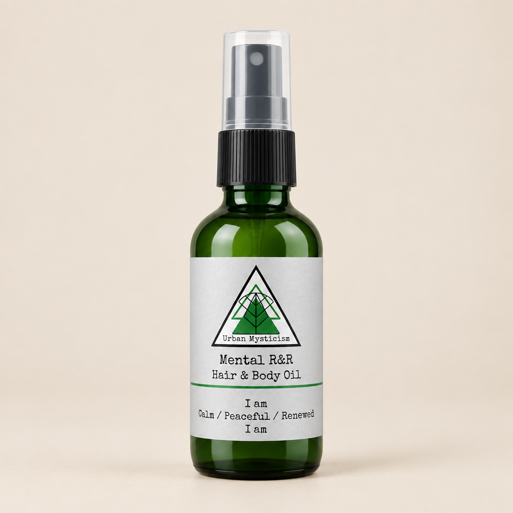 Lavender Mint Aromatherapy Gem &amp; Flower Essence Spray “Myst”