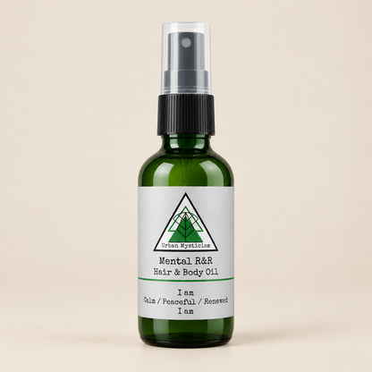 Lavender Mint Aromatherapy Gem &amp; Flower Essence Spray “Myst”