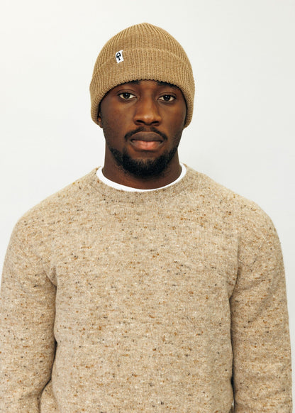 Merino Cardigan Stitch Beanie
