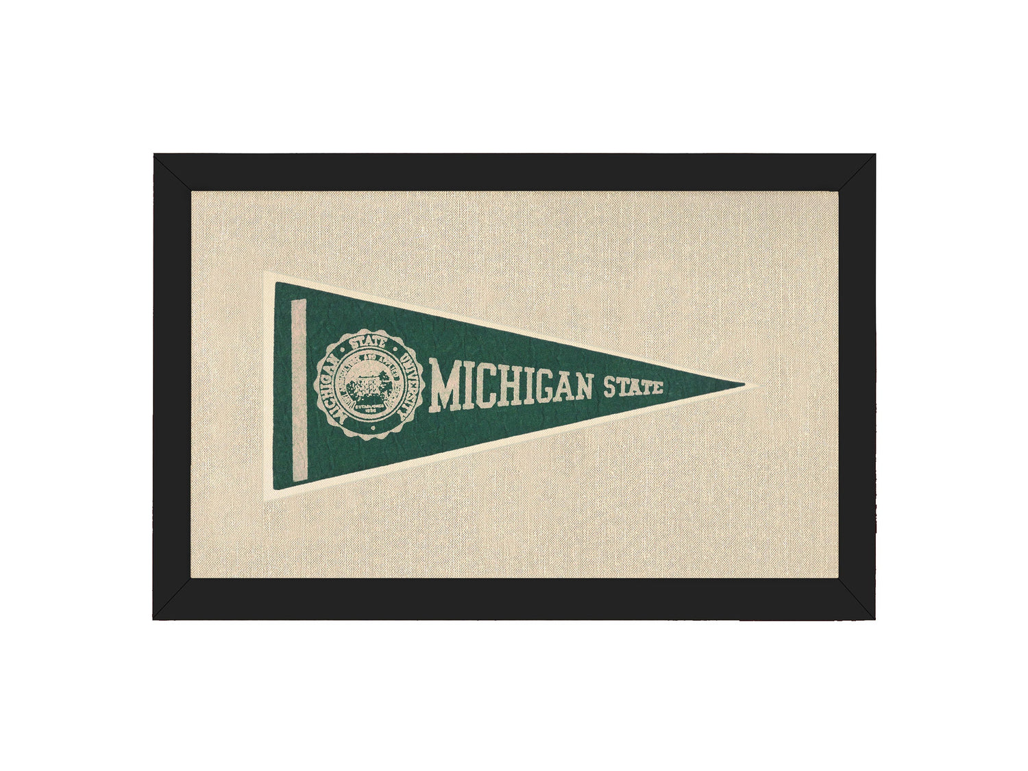 Vintage Michigan State Pennant