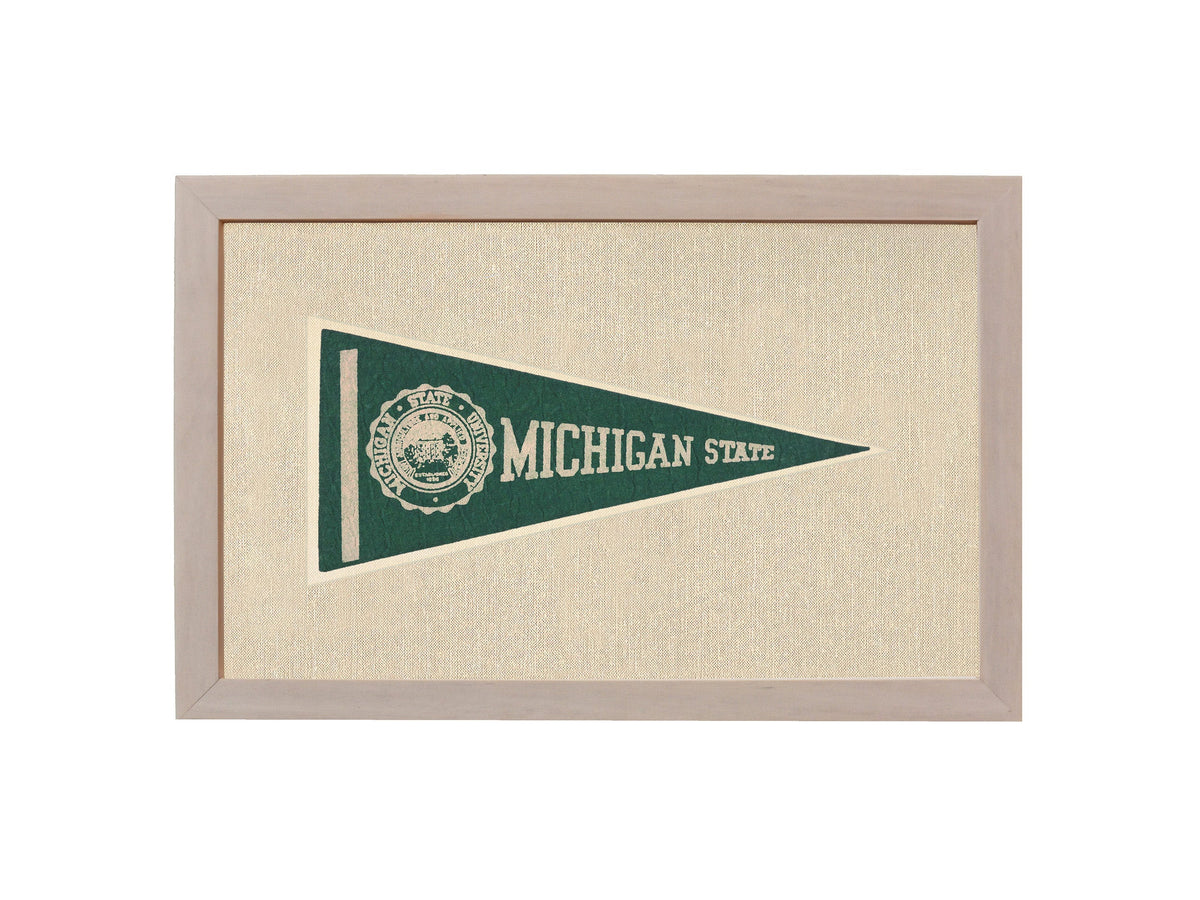 Vintage Michigan State Pennant