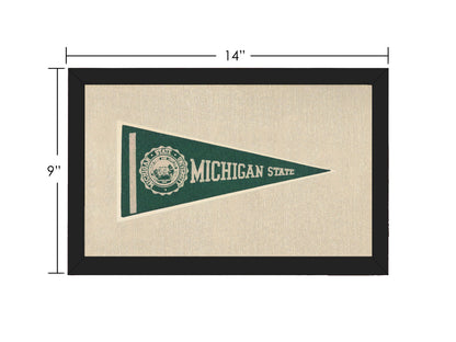 Vintage Michigan State Pennant