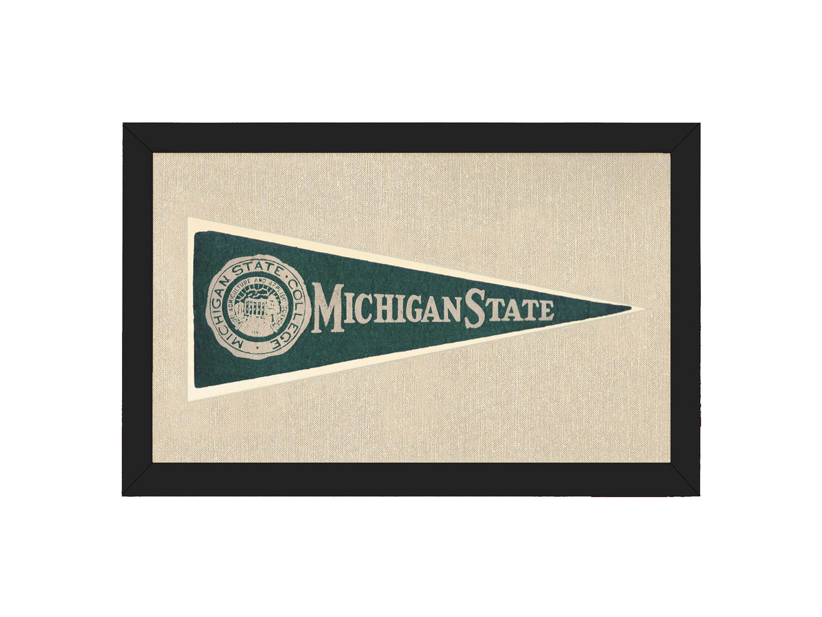 Vintage Michigan State Hormel Pennant
