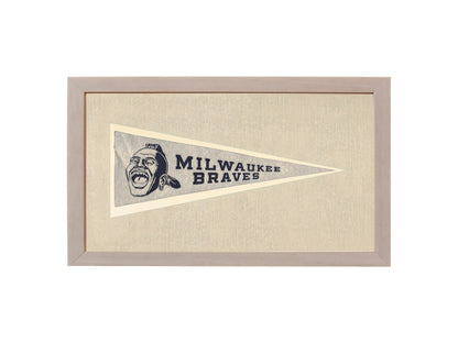 Vintage Milwaukee Braves Pennant