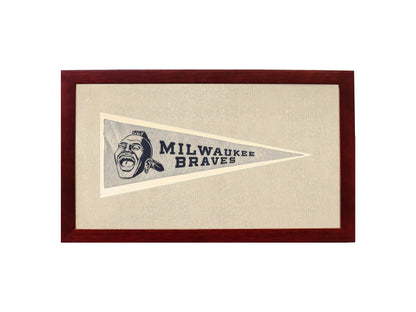 Vintage Milwaukee Braves Pennant