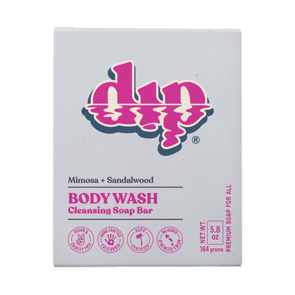 Dip Body Wash Cleansing Soap Bar - Mimosa &amp; Sandalwood