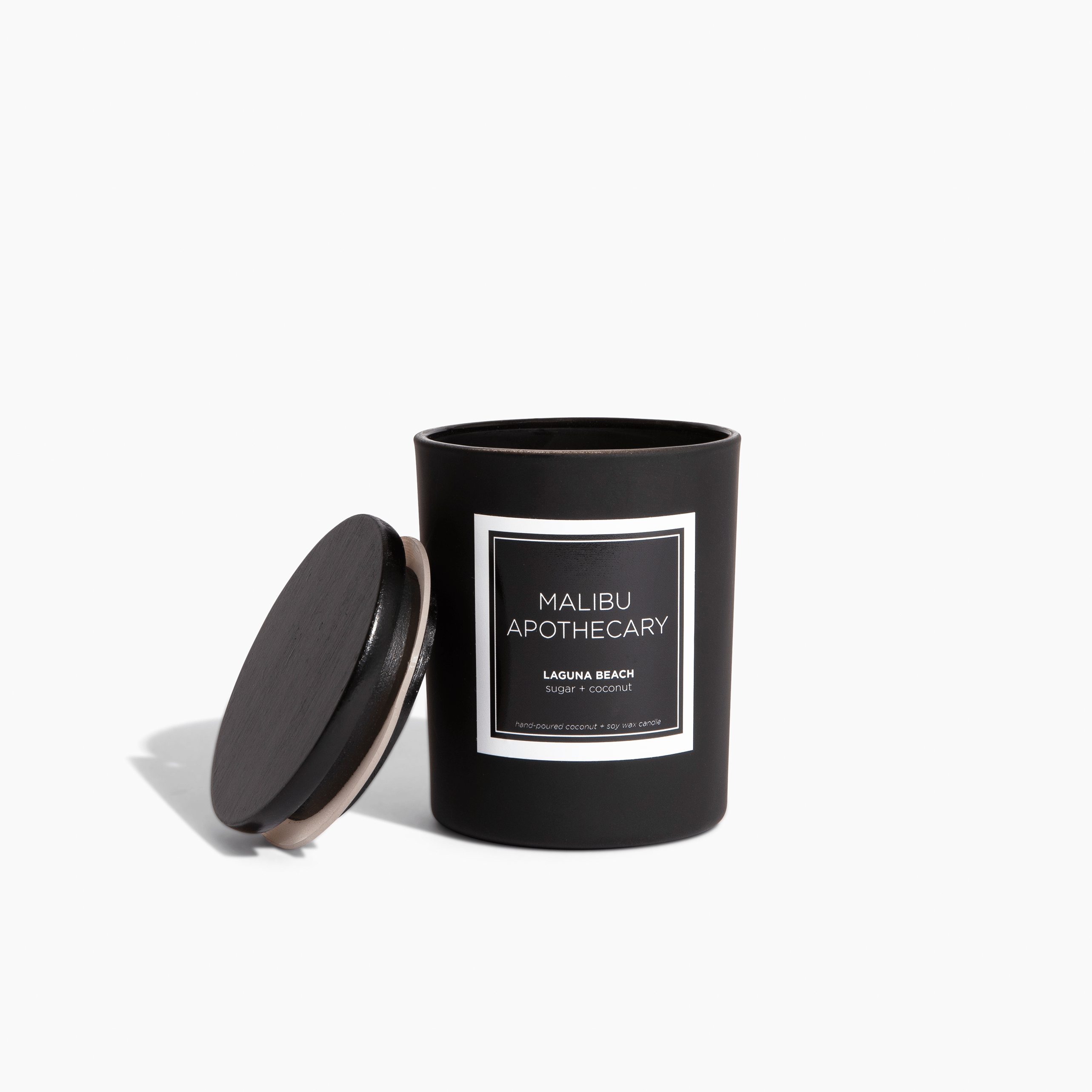 Malibu Apothecary Candle Mini Matte Black Candle